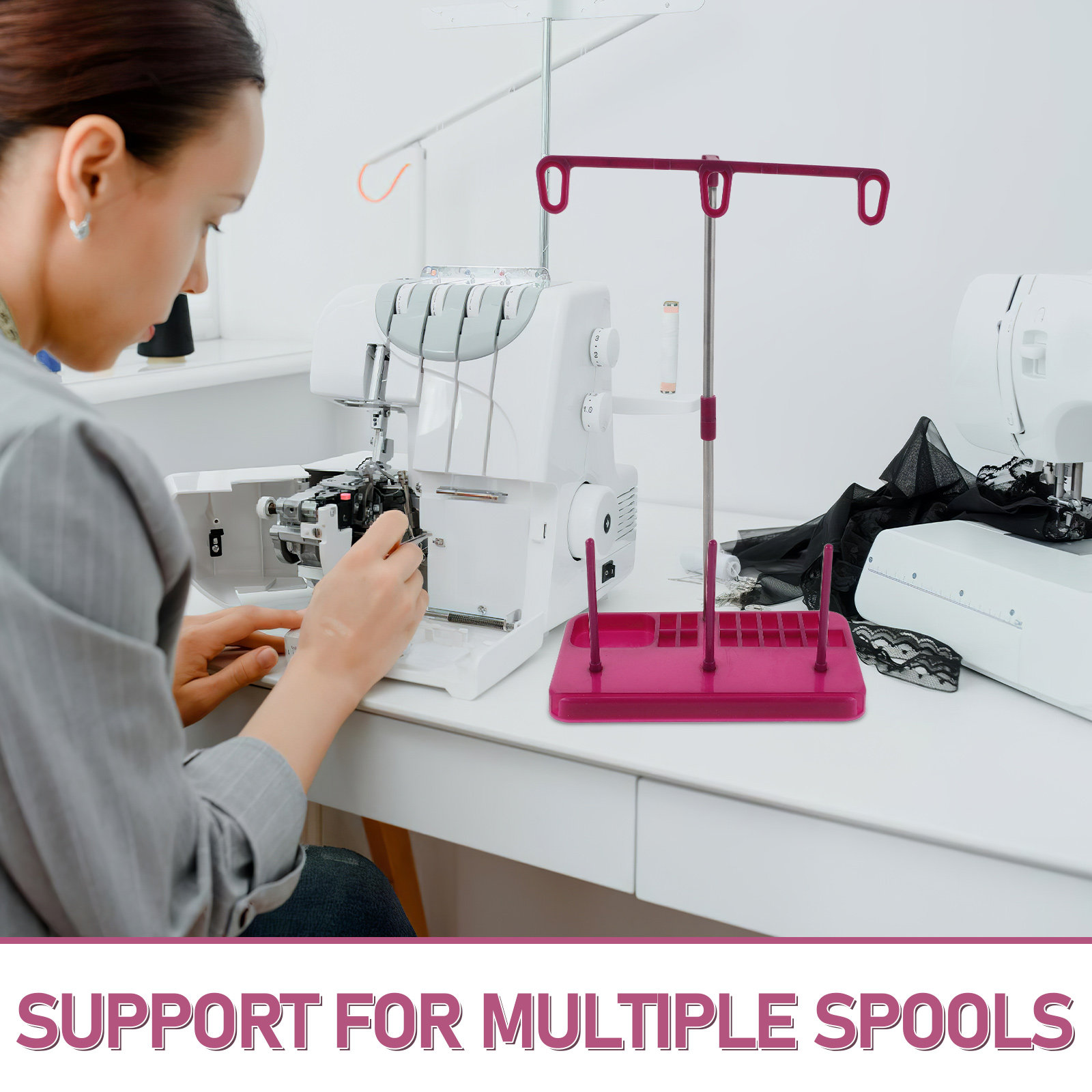 3 Spool Sewing Machine Thread  - Embroidery Craft recension och pris