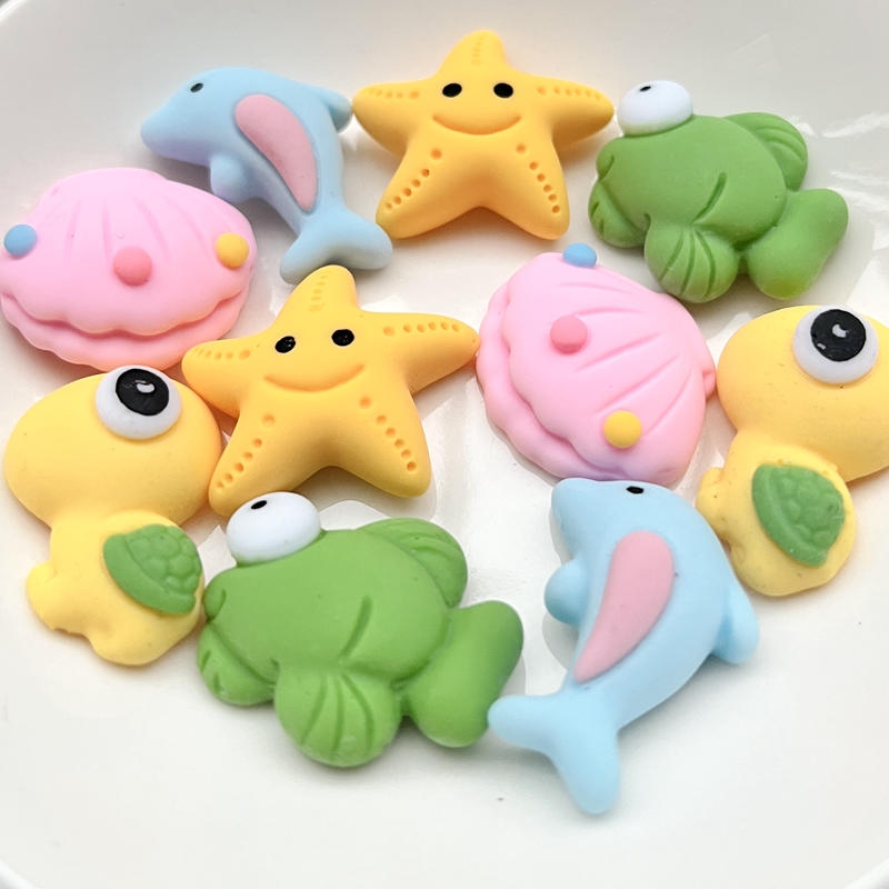 10PCS resin Kawaii color carto - Embellishments For Scrapbooking recension och pris