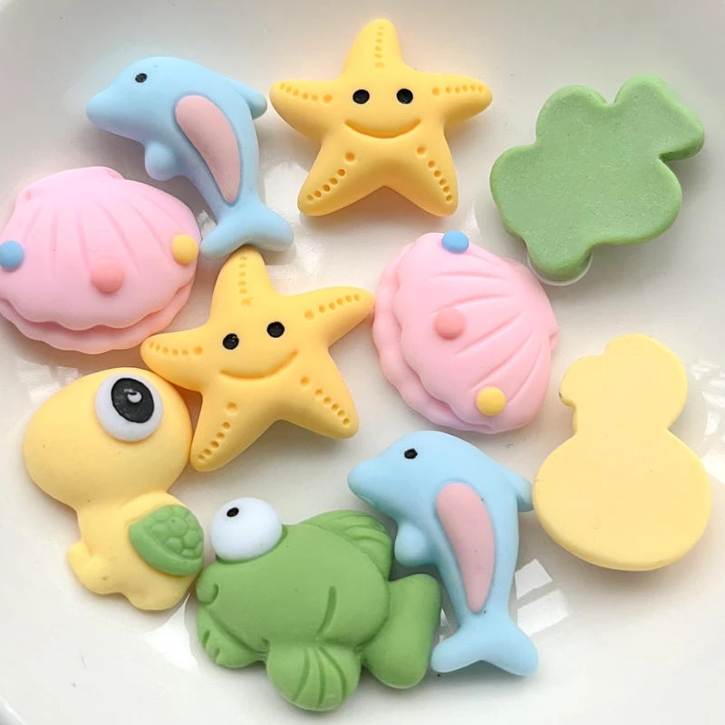 10PCS resin Kawaii color carto - Embellishments For Scrapbooking recension och pris