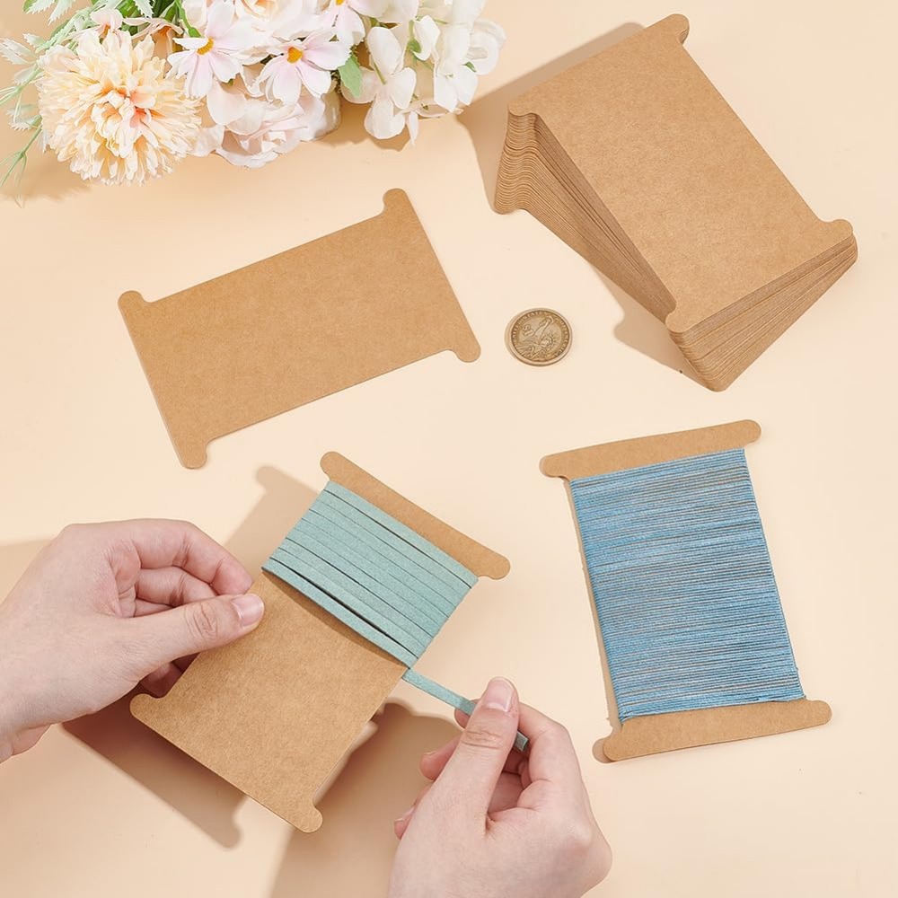 50pcs Ribbon Storage Organizer - Organza Ribbon Spool recension och pris
